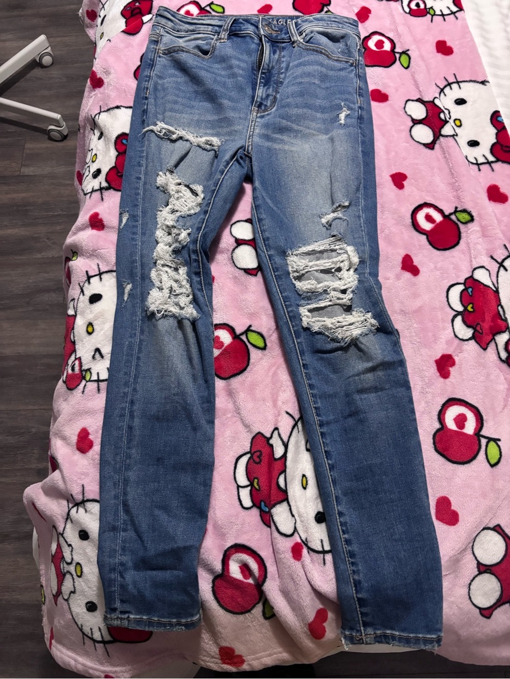American Eagle super high rise jegging